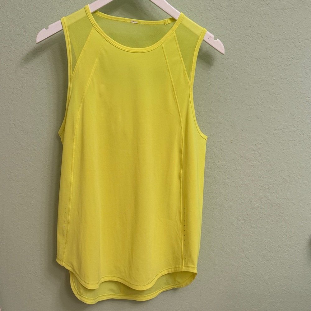 Lululemon Athletica Bright Yellow Tank Top